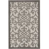 Nourison Home Aloha ALH21 Grey Charcoal 2 ft. 8 in. X 4 ft. Area Rug