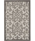 Nourison Aloha Area Rug ALH21-Grey/Charcoal