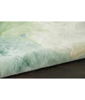Nourison Prismatic Area Rug PRS16 Seafoam 7'9" x 9'9"