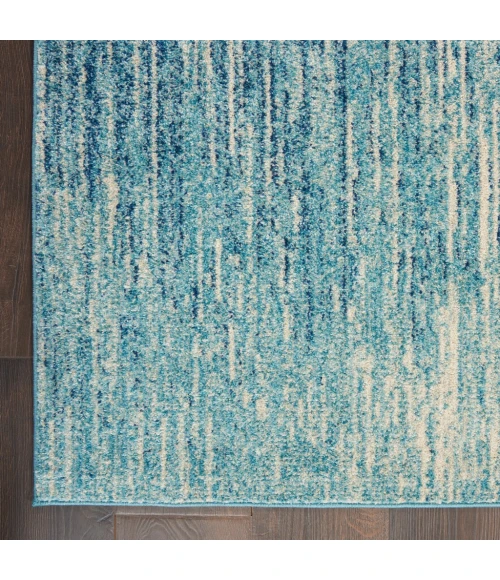 Nourison Passion Runner Area Rug PSN09-Navy/Light Blue