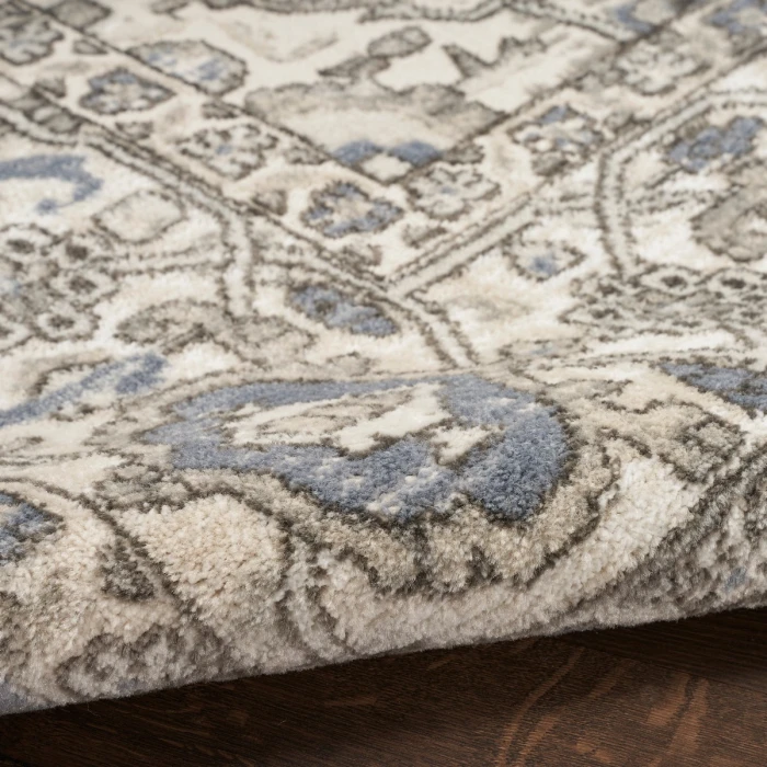 Nourison Quarry Blue QUA05 8 ft. X 10 ft. Rect. Rug