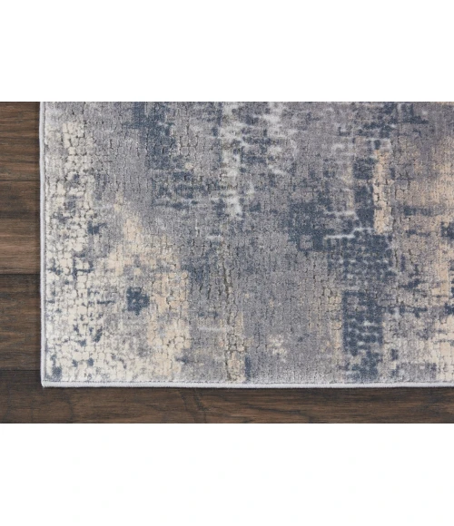 Nourison Rustic Textures Runner Area Rug RUS06-Grey/Beige
