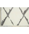 Nourison Twilight Area Rug TWI15 Ivory/Grey 5'6" x 8'