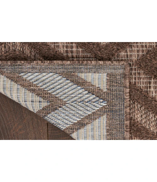 Nourison Versatile Brown NRV01 8 ft. X 10 ft. Rectangle Rug