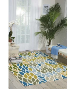 Nourison Home & Garden RS094 Multicolor 10 ft. X 13 ft. Area Rug