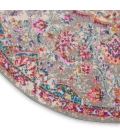 Nourison Passion Round Area Rug PSN22-Grey/Multi