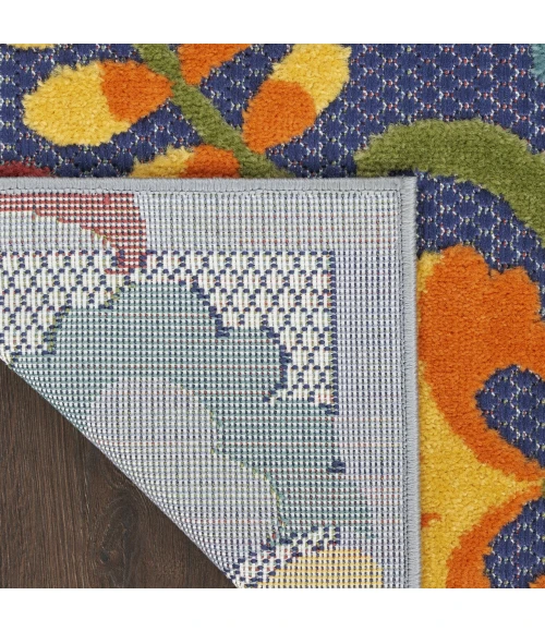 Nourison Home Aloha Blue ALH17 2ft.3in. x 10ft. Rect. Rug