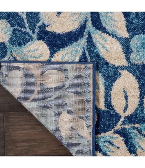 Nourison Tranquil Area Rug TRA03-Navy