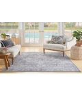 Nicole Curtis Machine Washable Series 1 Ivory Grey SR101 6 ft. X 9 ft. Rectangle Rug