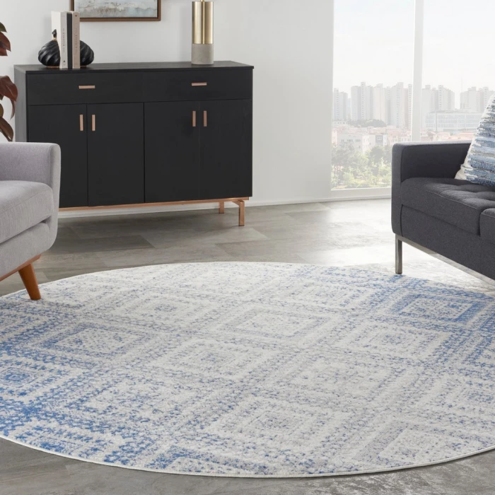 Nourison Whimsicle Area Rug WHS17-Ivory Blue