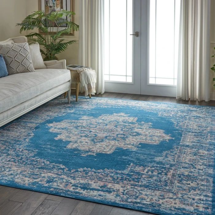 Nourison Grafix Area Rug GRF14-Blue