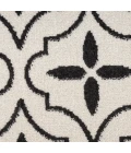 Nourison Home Nourison Essentials Ivory Black NRE04 6 ft. X 9 ft. Rectangle Rug