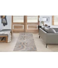 Nourison Astra Machine Washable Ivory Multicolor ASW08 2 ft. X 6 ft. Rectangle Rug