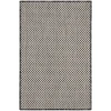 Nourison Home Courtyard COU01 Ivory Charcoal 2 ft. X 3 ft. Area Rug