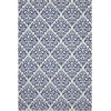 Nourison Home Grafix GRF06 White/Blue 6 ft. X 9 ft. Area Rug