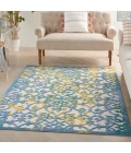Nourison Aloha Indoor/Outdoor Area Rug ALH21-Ivory Blue