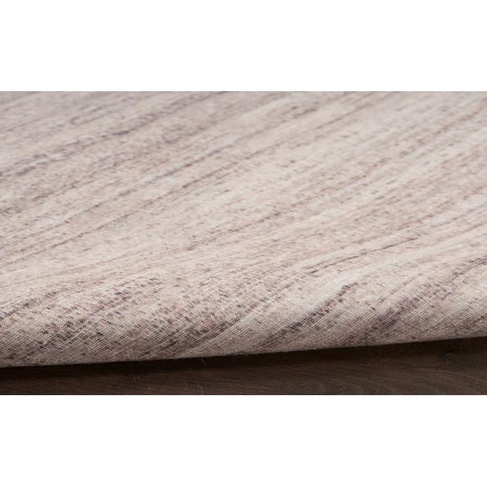 Nourison Washable Essentials Ivory Mocha WAE01 7 ft. 10 in. X 9 ft. 10 in. Rectangle Rug