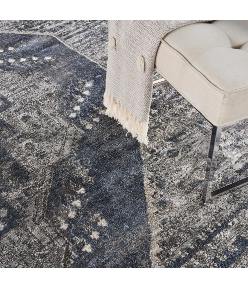 Kathy Ireland American Manor Area Rug AMR02 Blue 7'10" x 9'10"