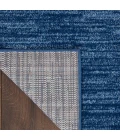 Nourison Essentials Navy Blue Area Rug NRE01-Navy Blue