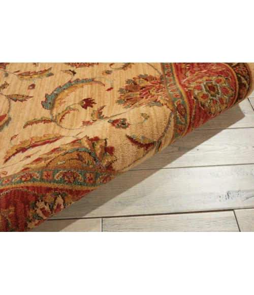 Nourison Home Living Treasures Cream / Ivory LI04 7’10” x Round Round Rug
