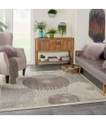 Nourison Graphic Illusions Square Area Rug GIL04-Grey