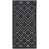 Nourison Home Versatile NRV01 Charcoal Black 2 ft. X 4 ft. Area Rug