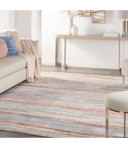 Nourison Home Elation ETN01 Ivory Multicolor 9 ft. X 12 ft. Area Rug