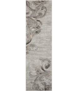 Nourison Home Maxell MAE05 Graphite 2 ft. 2 in. X 7 ft. 6 in. Area Rug