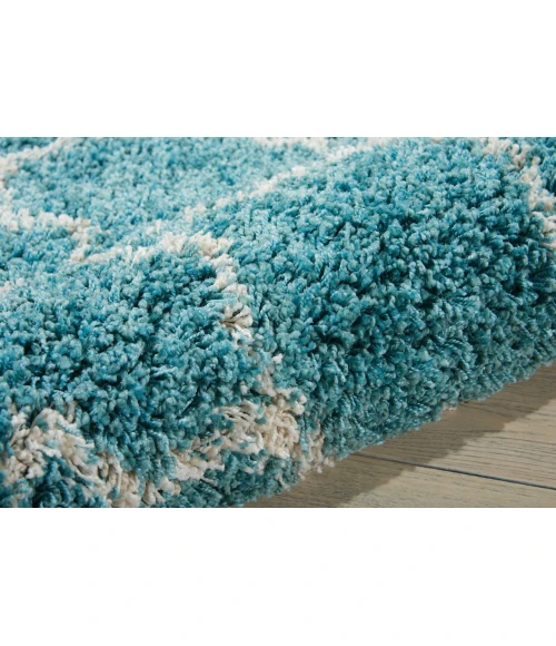 Nourison Amore Round Area Rug AMOR2-Aqua