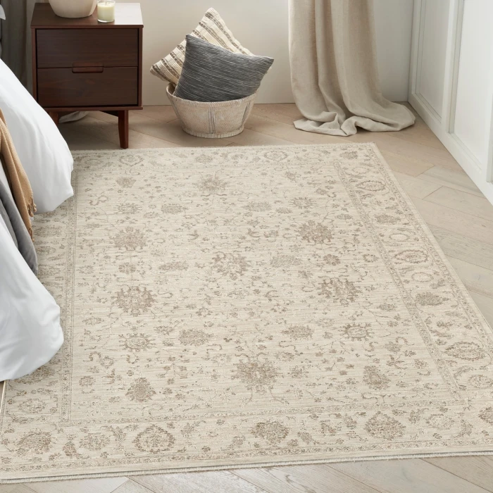 Nourison Shadows Ivory SHW07 4 ft. X 6 ft. Rect. Rug