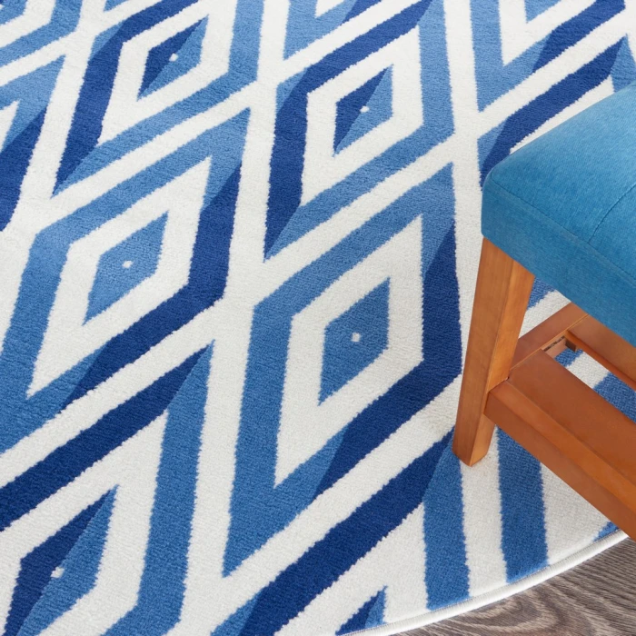 Nourison Whimsicle Area Rug WHS04-Ivory Blue