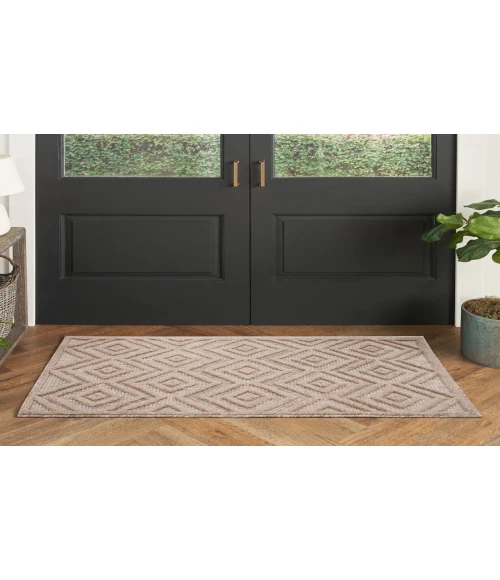 Nourison Versatile Natural Beige NRV01 2 ft. X 4 ft. Rectangle Rug