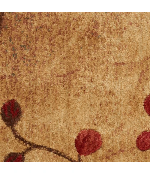 Nourison Somerset Round Area Rug ST74-Latte