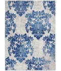Nourison Whimsicle Area Rug WHS11-Ivory Navy