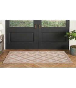 Nourison Home Easy Care NES01 Natural Beige 2 ft. X 4 ft. Area Rug