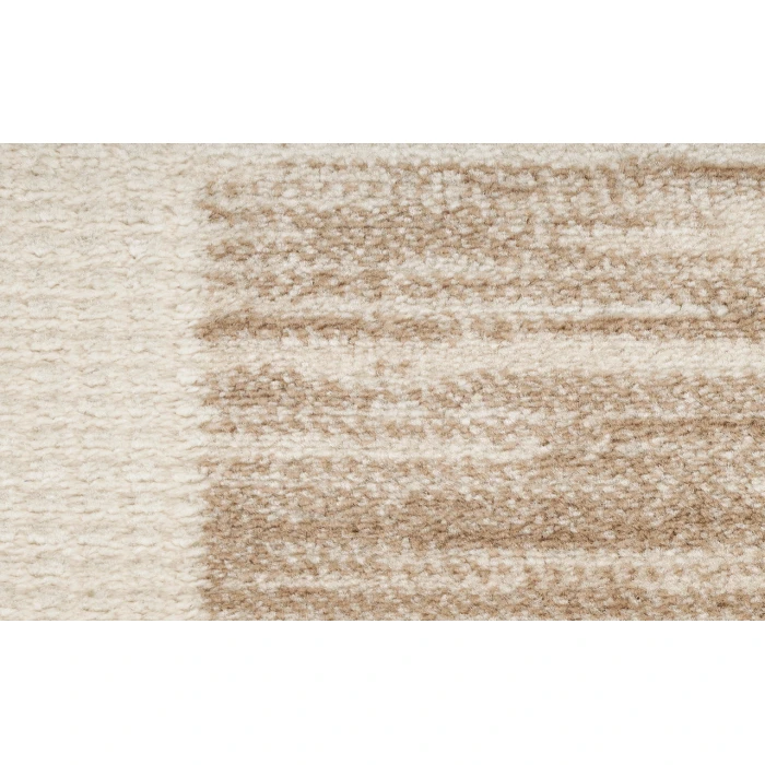 Nourison Serenity Home Mocha Ivory SRH07 2 ft. 2 in. X 7 ft. 6 in. Rectangle Rug