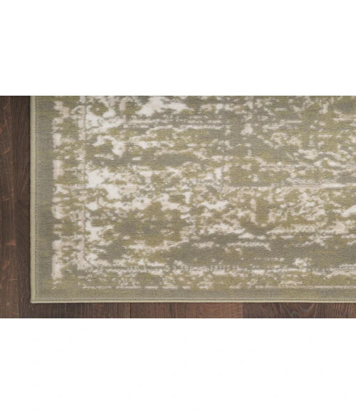 Nourison Grafix Olive GRF14 7 ft. 10 in. X 9 ft. 10 in. Rectangle Rug