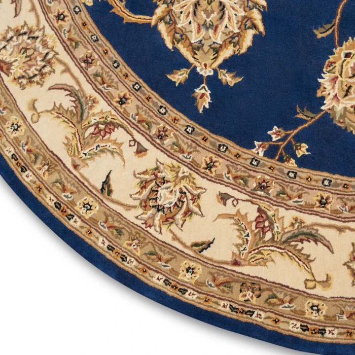 Nourison 2000 Round Area Rug 2022-Navy