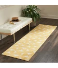Nourison Harper Yellow DS301 2ft.2in. x 7ft.6in. Rect. Rug