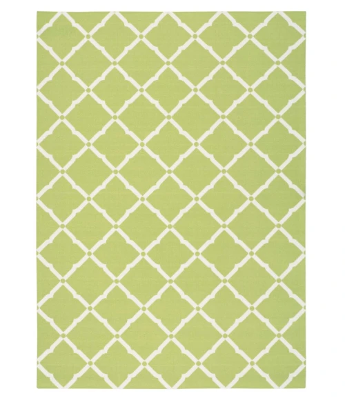Nourison Home & Garden Area Rug RS091 Light Green 10' x 13'