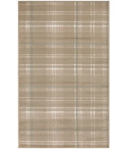 Nourison Home Grafix GRF03 Taupe 2 ft. 3 in. X 12 ft. Area Rug