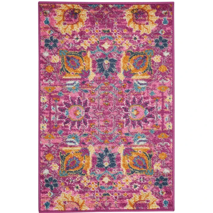 Nourison Passion Area Rug PSN01-Fuchsia
