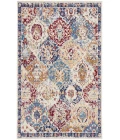 Nourison Grafix Blue Multicolor GRF31 5 ft. 3 in. X 7 ft. 3 in. Rectangle Rug
