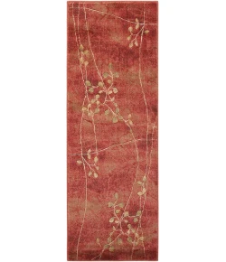 Nourison Home Somerset ST74 Flame 2 ft. 3 in. X 8 ft. Area Rug
