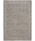 Nourison Shadows Charcoal Ivory SHW04 5 ft. X 7 ft. Rect. Rug