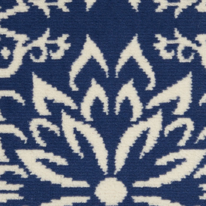 Nourison Jubilant Area Rug JUB06-Navy/Ivory