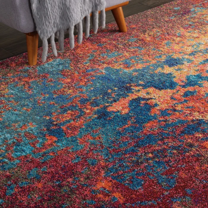Nourison Celestial Area Rug CES08-Atlantic