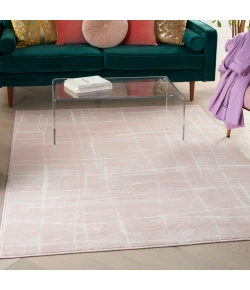 Nourison Home Whimsicle WHS09 Pink Ivory 6 ft. X 9 ft. Area Rug