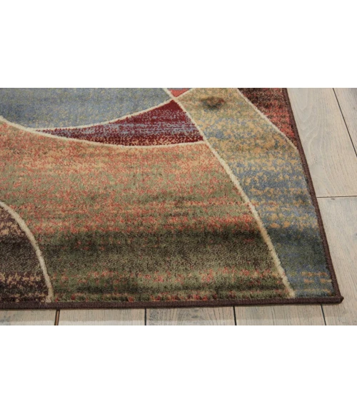 Nourison Expressions Multicolor XP07 5ft.3in. x 7ft.5in. Rect. Rug