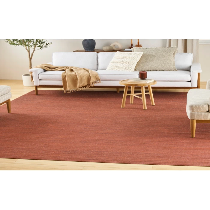 Nourison Washable Essentials Brick WAE01 9 ft. 2 in. X 12 ft. Rectangle Rug